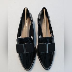 Aldo Patent Leather Loafers with bow